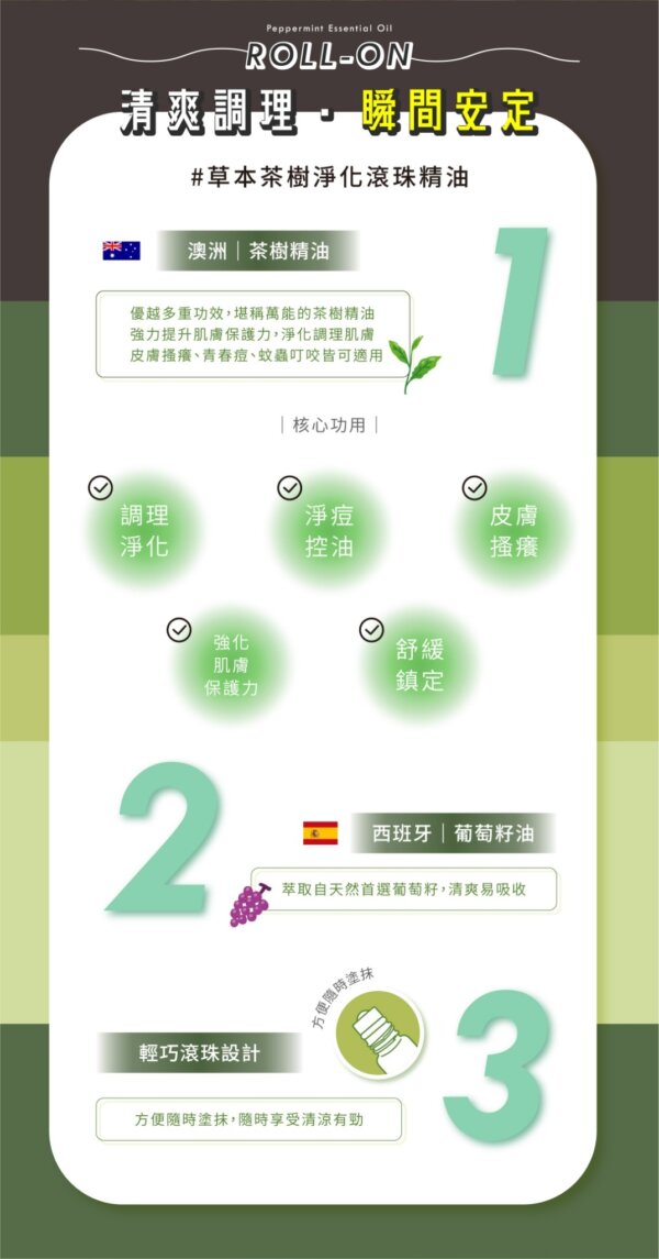 茶樹淨化滾珠精油Roll-on-002